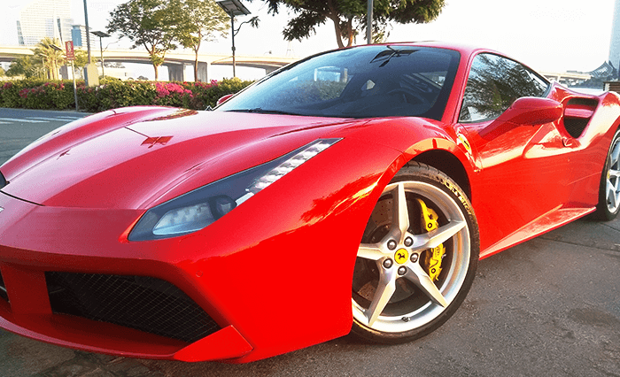 Ferrari 488 Gtb Car Rental In Dubai Limousines Services